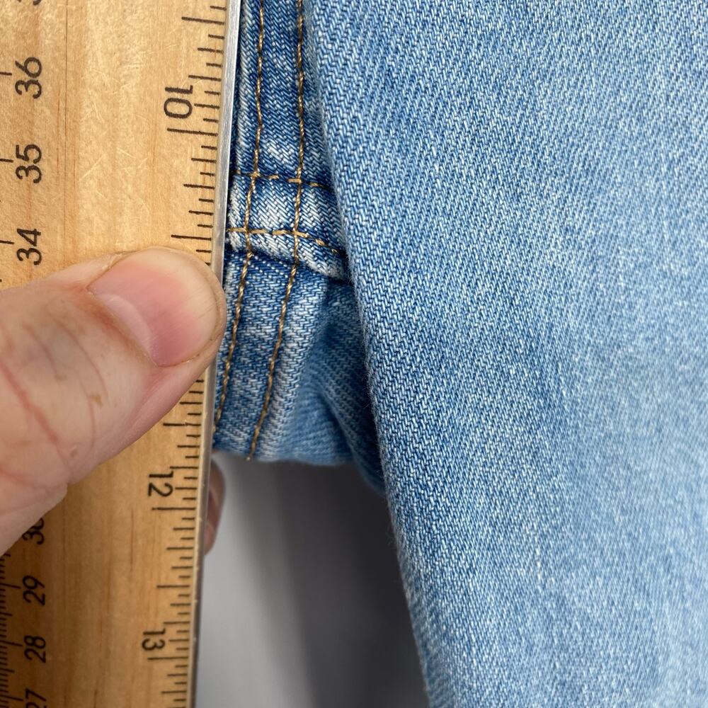 Everlane Jeans Women’s 26’ High Waist Straight Light Denim Wash - Picture 6 of 8